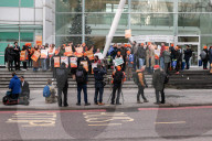 Junior Doctors Strike in London, UK.