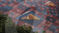 New city hub for remote nation of Bhutan includes amazing stepped dam