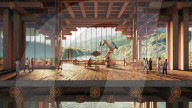 New city hub for remote nation of Bhutan includes amazing stepped dam