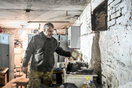 NEWS - Ukraine-Krieg:  Soldaten der 65. Mechanisierten Brigade im Saporischschja-Sektor der Frontlinie