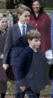 Royal Family Attend Church Service On Christmas Day
