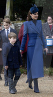 Royal Family Attend Church Service On Christmas Day
