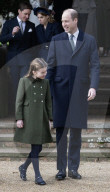 Royal Family Attend Church Service On Christmas Day