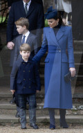 Royal Family Attend Church Service On Christmas Day