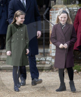 Royal Family Attend Church Service On Christmas Day