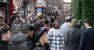 Boxing Day Sales in Oxford Street 26th December 2023 
Oxford street, London, Great Britain 
26th December 2023