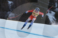 SPORT - Ski alpin: Marco Odermatt feiert 2. Platz bei der Abfahrt von Bormio