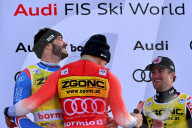 SPORT - Ski alpin: Marco Odermatt feiert 2. Platz bei der Abfahrt von Bormio