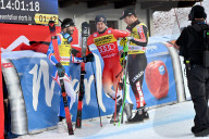 SPORT - Ski alpin: Marco Odermatt feiert 2. Platz bei der Abfahrt von Bormio
