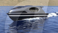 High speed hybrid passenger carrying or private yacht 