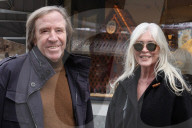 PEOPLE - Guenter Netzer und seine Frau Elvira beim Einkaufen in Gstaad an Silvester