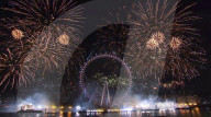 FEATURE - Feuerwerk zu Silvester in London