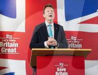 Reform UK Press Conference at The Conrad Hotel, London, UK.