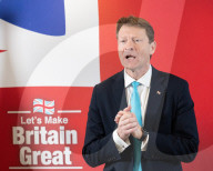 Reform UK Press Conference at The Conrad Hotel, London, UK.