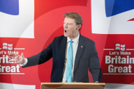 Reform UK Press Conference at The Conrad Hotel, London, UK.