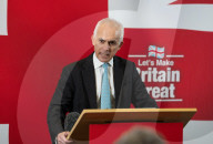 Reform UK Press Conference at The Conrad Hotel, London, UK.