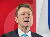 Reform UK Press Conference at The Conrad Hotel, London, UK.