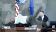 Judge attacked in court room