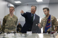 Foreign Secretary David Cameron visits Kosovo