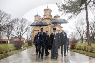 Foreign Secretary David Cameron visits Kosovo