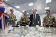 Foreign Secretary David Cameron visits Kosovo