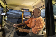 Enter sandman: the cleaner raking 50km of Sydney's famous beaches into morning neatness