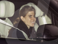 Excl - Princess Beatrice Arrives at Royal Lodge Windsor
