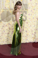PEOPLE - Golden Globes: Taylor Swift im grünen Kleid
