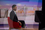 The Prime Minister Rishi Sunak appears on the Laura Kuenssberg Show
