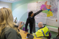 The Prime Minister Rishi Sunak visits flood affected areas in Oxford