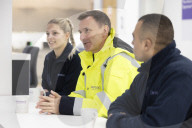Jeremy Hunt UK Chancellor of the Exchequer visits an Openreach Training Centre 
