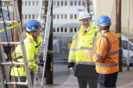 Jeremy Hunt UK Chancellor of the Exchequer visits an Openreach Training Centre 