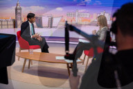 The Prime Minister Rishi Sunak appears on the Laura Kuenssberg Show