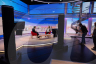 The Prime Minister Rishi Sunak appears on the Laura Kuenssberg Show