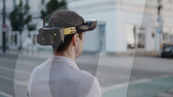 AI headset for guiding the blind 