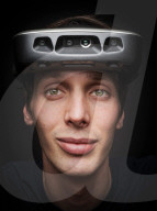 AI headset for guiding the blind 