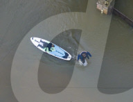 River Thames flooding in the UK.