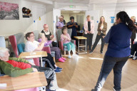 Health Minister Helen Whately visits Peartree Care Home