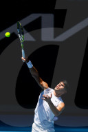TENNIS - Australian Open 2024: Stan Wawrinka trainiert mit Carlos Alcaraz