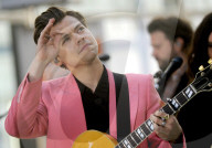 Harry Styles performing live on the NBC Today show