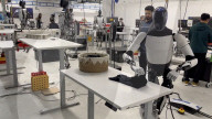 Elon Musk robot shows human like movement in folding a t-shirt