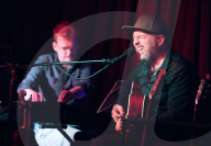 Alex Cornish performing live with his band at the Half Moon Putney, London, UK.