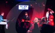 Alex Cornish performing live with his band at the Half Moon Putney, London, UK.