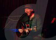 Alex Cornish performing live with his band at the Half Moon Putney, London, UK.