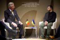 NEWS - World Economic Forum 2024: Der ukrainische Präsident Alexander Zelenskyj