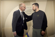 NEWS - World Economic Forum 2024: Der ukrainische Präsident Alexander Zelenskyj