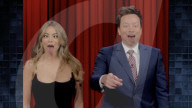 Sofia Vergara faces up to Jimmy Fallon