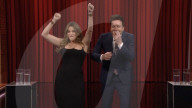 Sofia Vergara faces up to Jimmy Fallon