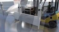 Autonomous drone designed for pallet freight