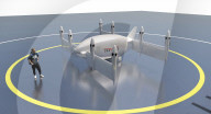 Autonomous drone designed for pallet freight